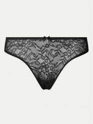 Guess Figi klasyczne O5RE09 KBGT0 Czarny Regular Fit. Czarne figi damskie Guess, s, z aplikacjami, z syntetyku. Za 109.99 zł.
