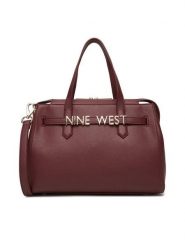 Nine West Torebka EO-Manhattan-Muse-II-LX10197 Bordowy. Czerwone torebki do ręki damskie Nine West, bez wzorów, z materiału, bez dodatków. Za 219.99 zł.