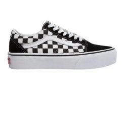 Buty na deskorolkę dla dorosłych Vans Old Skool. Czarne obuwie sportowe damskie Vans, bez wzorów, Vans Old Skool. Za 381.50 zł.
