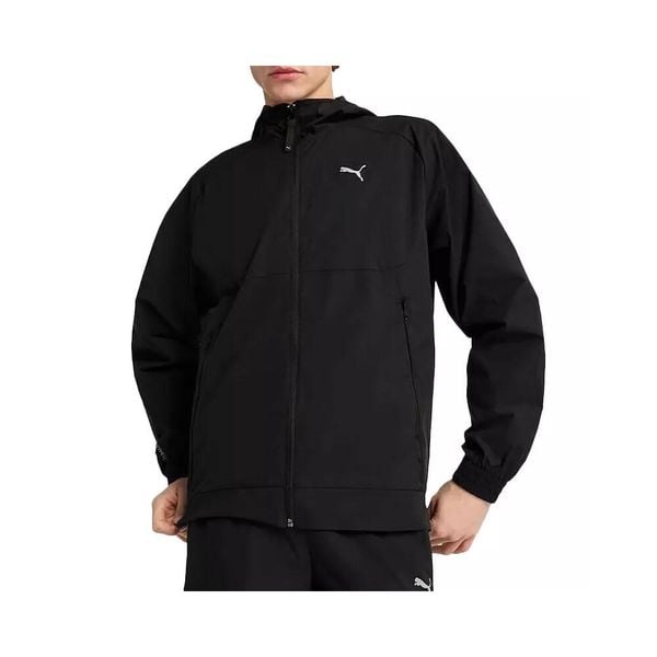 Kurtka z dresu Puma Relaxed Track. Zielone bluzy męskie Puma, s, bez wzorów, z dresówki, do biegania. Za 315.10 zł.