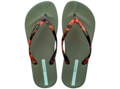 Japonki damskie Ipanema Anat Connect II. Niebieskie klapki damskie Ipanema, bez wzorów, z gumy, sportowe, bez obcasa. Za 100.77 zł.