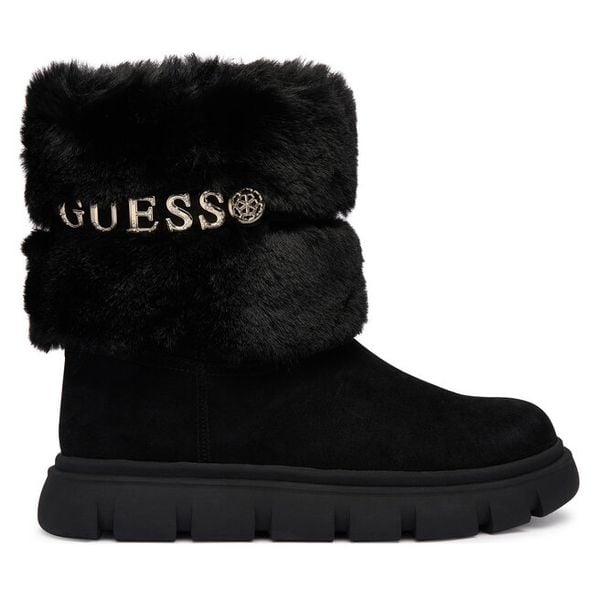 Śniegowce Guess. Czarne śniegowce i trapery damskie Guess. Za 634.99 zł.