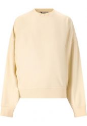 Bluza damska Athlecia Crecy. Białe bluzy damskie Athlecia, bez wzorów, z bawełny, bez kaptura, na fitness i siłownię. Za 160.50 zł.