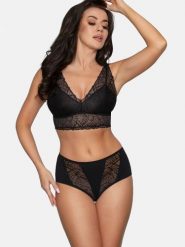 Figi Model BBL 181 Black - Babell. Czarne figi damskie Babell, l, bez wzorów, z bawełny. Za 68.91 zł.