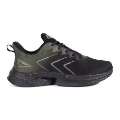 Vico Czarno-zielone lekkie buty sportowe sznurowane czarne. Czarne obuwie sportowe damskie bez wzorów. Za 166.74 zł.