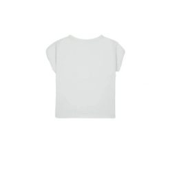 T-shirt damski TBS Rommy. Białe t-shirty damskie TBS, uniwersalny, bez wzorów, z bawełny, eleganckie, bez kołnierzyka. Za 189.00 zł.