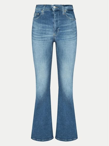 Tommy Jeans Jeansy Sylvia DW0DW20218 Niebieski Flare Fit. Niebieskie jeansy damskie Tommy Jeans. Za 279.99 zł.