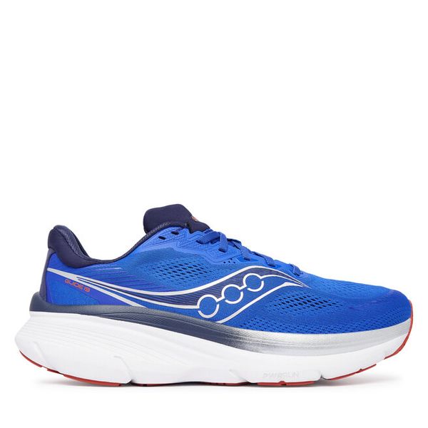 Buty do biegania Saucony. Niebieskie buty sportowe męskie Saucony, bez zapięcia, do biegania. Za 699.99 zł.