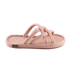 Klapki damskie Bodrum. Czarne klapki damskie Aulp, bez wzorów, z kauczuku, boho, bez obcasa, na płaskiej podeszwie. Za 169.99 zł.
