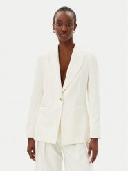 Maryley Marynarka 25EB187/M27/43VA Écru Regular Fit. Żakiety damskie Maryley, l, bez wzorów, z syntetyku. Za 269.99 zł.
