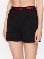 Hugo Szorty piżamowe 50490600 Czarny Regular Fit. Czarne piżamy damskie Hugo, xs, bez wzorów, z syntetyku, bez ramiączek. Za 239.99 zł.