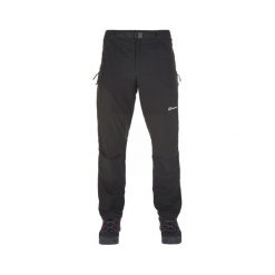Berghaus Spodnie Softshellowe Fast Hike Wo Pants Am Black 32. Czarne spodnie sportowe męskie Berghaus, z tkaniny. W wyprzedaży za 329.00 zł.