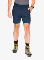 Spodenki turystyczne męskie Fjallraven Abisko Trail Stretch Shorts. Niebieskie szorty męskie Fjällräven, m, bez wzorów, z elastanu. Za 669.00 zł.