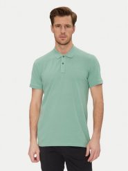 Blend Polo 20717857 Zielony Regular Fit. Zielone koszulki polo męskie Blend, l, bez wzorów, z bawełny, bez ramiączek. Za 49.99 zł.
