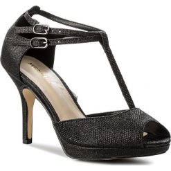 Sandały MENBUR - 07903 Black 0001. Czarne klapki damskie Menbur, bez wzorów, z materiału, bez obcasa, na obcasie, bez zapięcia. W wyprzedaży za 129.00 zł.