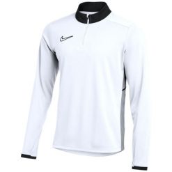 Bluza męska Nike Dri-Fit Academy 25 Drill Top. Białe bluzy męskie Nike, m, bez wzorów, z poliesteru, bez kaptura. Za 141.99 zł.