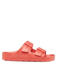 Roxy Klapki Kattie ARJL101228 Koralowy. Pomarańczowe klapki damskie Roxy, bez wzorów, z syntetyku, bez obcasa. Za 109.99 zł.