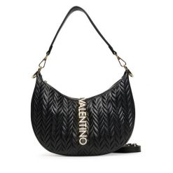 Torebka Valentino. Czarne torebki do ręki damskie Valentino, bez wzorów, klasyczne, bez dodatków. Za 489.99 zł.