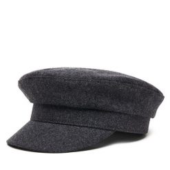 Kaszkiet Weekend Max Mara. Szare czapki i kapelusze damskie Weekend Max Mara, na zimę, bez wzorów. Za 619.99 zł.