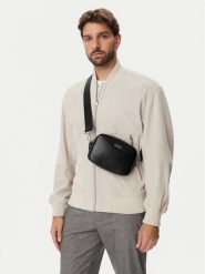 Guess Saszetka HMBOSH P6450 Czarny. Czarne saszetki męskie Guess, ze skóry. Za 284.99 zł.