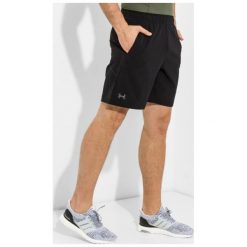 Under Armour Szorty Storm Vort Ex Short 2 , czarny, rozmiar XXL. Czarne krótkie spodenki sportowe męskie Under Armour, m, bez wzorów, z elastanu, do biegania. W wyprzedaży za 199.99 zł.