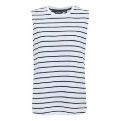 Damski tank top Regatta Fariene. Białe koszulki sportowe damskie Regatta, s, bez wzorów, bez kołnierzyka, bez ramiączek, trekkingowe. Za 94.00 zł.