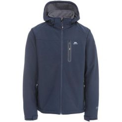 Trespass Accelerator Ii - Męski softshell Jkt Navy. Niebieskie kurtki męskie Trespass, m, bez wzorów, z softshellu, do jazdy konnej. Za 387.99 zł.
