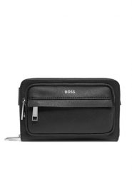 BOSS Saszetka nerka 50530098 Czarny. Czarne saszetki męskie Boss, ze skóry. Za 559.99 zł.