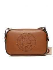 KARL LAGERFELD Torebka A3W30310 Brązowy. Brązowe listonoszki damskie KARL LAGERFELD, bez wzorów, ze skóry, bez dodatków. Za 849.99 zł.