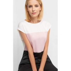 Koszulka bimaterial w pasy. T-shirty damskie marki Orsay. Za 69.99 zł.