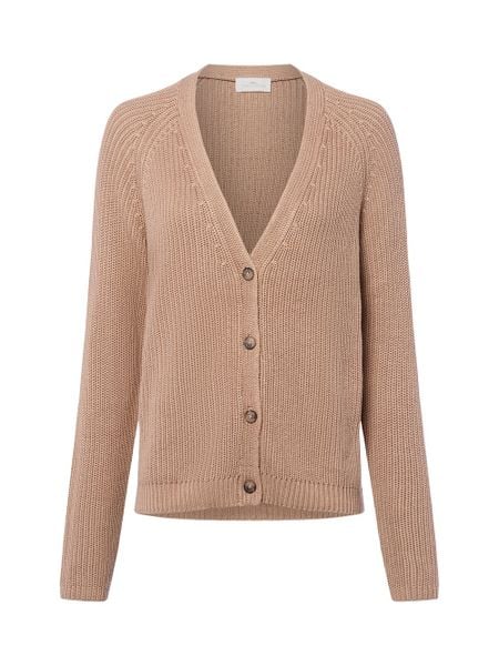 Fynch-Hatton Kardigan damski Kobiety Bawełna brązowy jednolity, S. Brązowe kardigany damskie Fynch-Hatton, s, bez wzorów, z bawełny, eleganckie, długie. Za 449.95 zł.