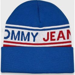 Tommy Jeans - Czapka. Niebieskie czapki i kapelusze męskie Tommy Jeans. Za 159.90 zł.