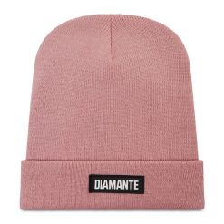Czapka Diamante Wear. Czerwone czapki i kapelusze damskie Diamante Wear, na zimę, bez wzorów. Za 69.99 zł.