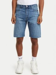 G-Star Raw Szorty jeansowe Dakota D24411-D536-G326 Niebieski Regular Fit. Niebieskie szorty męskie G-Star, m, bez wzorów, z bawełny, retro. Za 272.99 zł.
