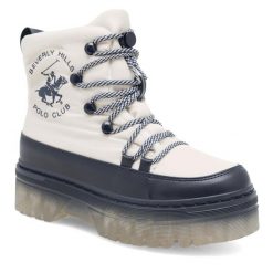 Trapery Beverly Hills Polo Club. Białe kozaki damskie Beverly Hills Polo Club. Za 124.99 zł.