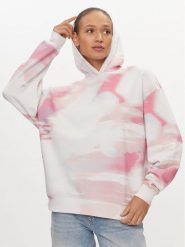 Calvin Klein Jeans Bluza Diffused J20J223090 Kolorowy Oversize. Bluzy damskie Calvin Klein Jeans, l, bez wzorów, z bawełny, bez kaptura. Za 449.99 zł.