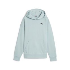 Bluza sportowa damska Puma Better Essentials. Niebieskie bluzy damskie Puma, na zimę, s, bez wzorów, z materiału, bez kaptura. Za 333.00 zł.