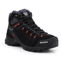 Buty trekkingowe męskie Salewa MS Alp Mate Mid WP. Brązowe trekkingi męskie Salewa, za kostkę, trekkingowe. Za 829.99 zł.