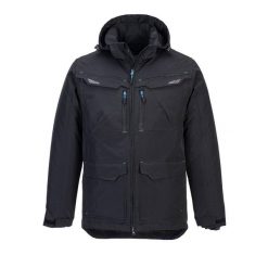 Męska Kurtka Zimowa WX3. Czarne kurtki męskie Portwest, na zimę, m, bez wzorów, sportowe, bez kaptura. Za 531.99 zł.