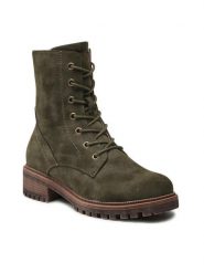 Clara Barson Trapery WS5600-09 Zielony. Zielone śniegowce i trapery damskie Clara Barson, z materiału. Za 119.99 zł.