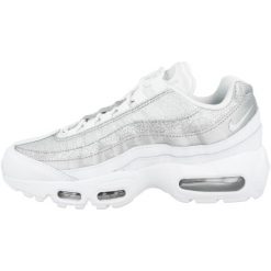 Buty do chodzenia damskie Nike Wmns Air Max 95. Białe obuwie sportowe damskie Nike, bez wzorów, z materiału, trekkingowe. Za 904.00 zł.