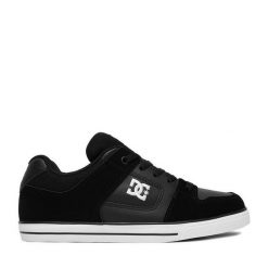 Sneakersy DC Shoes. Czarne trampki i tenisówki chłopięce DC Shoes, bez wzorów, bez zapięcia. Za 229.99 zł.