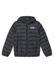 EA7 Emporio Armani Kurtka puchowa 7B000035 AF12477 UC001 Czarny Regular Fit. Czarne kurtki i płaszcze dla chłopców EA7 Emporio Armani, bez wzorów, z puchu, bez kaptura. Za 629.99 zł.