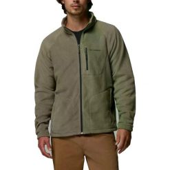 Bluza polarowa COLUMBIA FAST TREK II FULL ZIP FLE Zielony. Zielone bluzy męskie Columbia, xl, bez wzorów, z polaru, bez kaptura, trekkingowe. Za 211.99 zł.