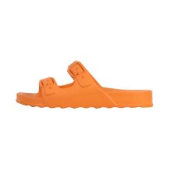 Klapki basenowe damskie Ipanema Duo Day. Brązowe klapki damskie Ipanema, bez wzorów, z materiału, eleganckie, bez obcasa. Za 94.99 zł.