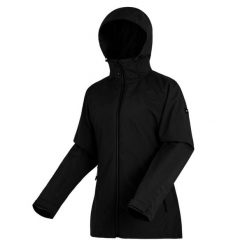 Damska kurtka wodoodporna 3 w 1 Regatta Corviver. Niebieskie kurtki damskie Regatta, bez wzorów, z puchu, bez kaptura, trekkingowe. Za 239.99 zł.