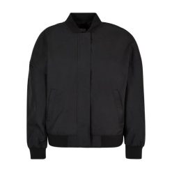 Damska kurtka typu oversize Urban Classics. Czarne kurtki damskie Urban Classics, m, bez wzorów, z materiału, bez kaptura. Za 276.85 zł.