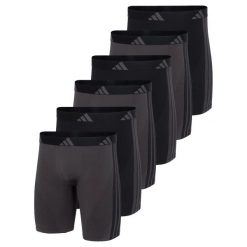 Bokserki Active Micro Stretch 6 pak. Bokserki męskie Adidas, l, bez wzorów, z materiału. Za 475.00 zł.