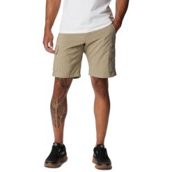 Szorty męskie Columbia Silver Ridge Utility Cargo z kieszenią boczną. Brązowe krótkie spodenki sportowe męskie Columbia, m, bez wzorów. Za 259.00 zł.