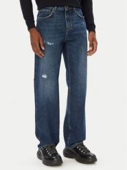 KARL LAGERFELD Jeansy 265509 564865 Granatowy Relaxed Fit. Niebieskie jeansy męskie KARL LAGERFELD. Za 699.99 zł.